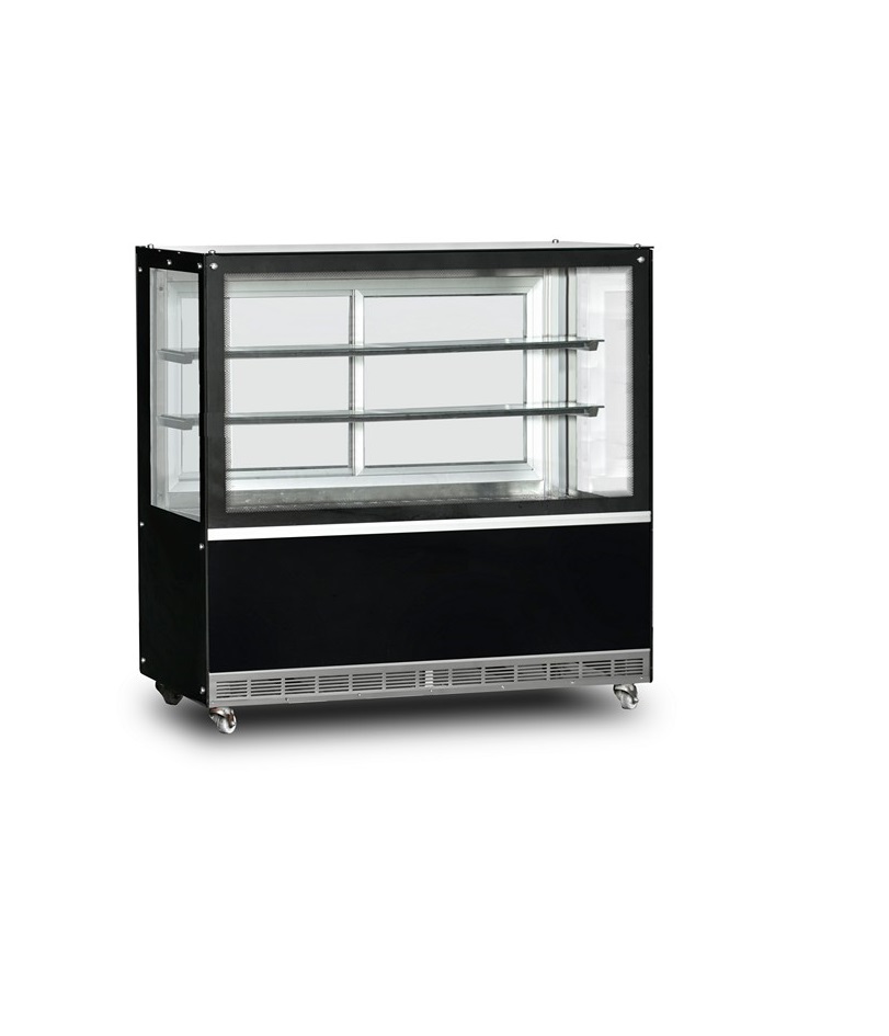 22P0F3D-SO Cold Pastry Display Cabinet 130 Flat Glass